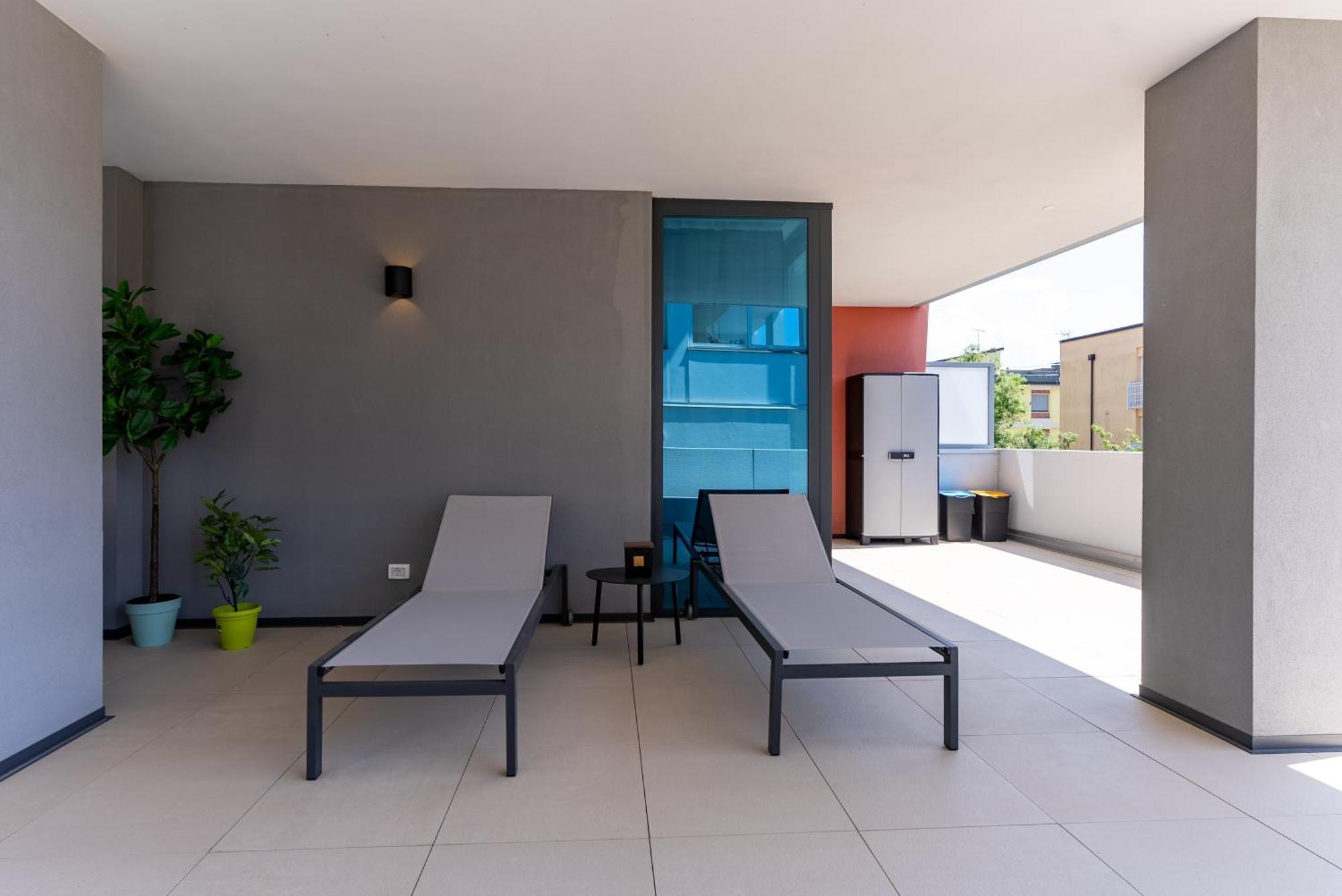 Aparthotel Zefiro Com Design, Large Terrace, Bike, Near Beach And Thermal Grado Bagian luar foto