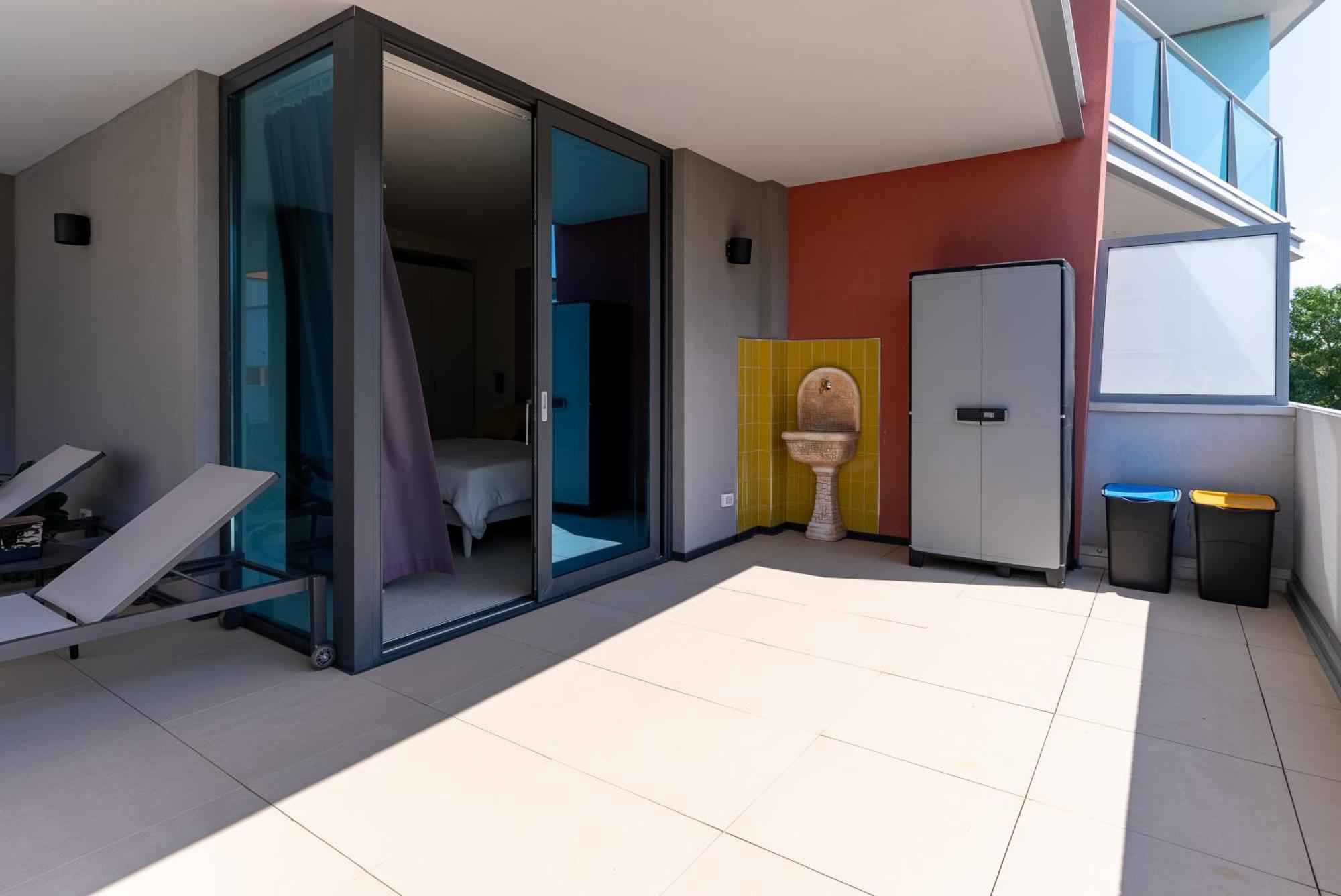 Aparthotel Zefiro Com Design, Large Terrace, Bike, Near Beach And Thermal Grado Bagian luar foto